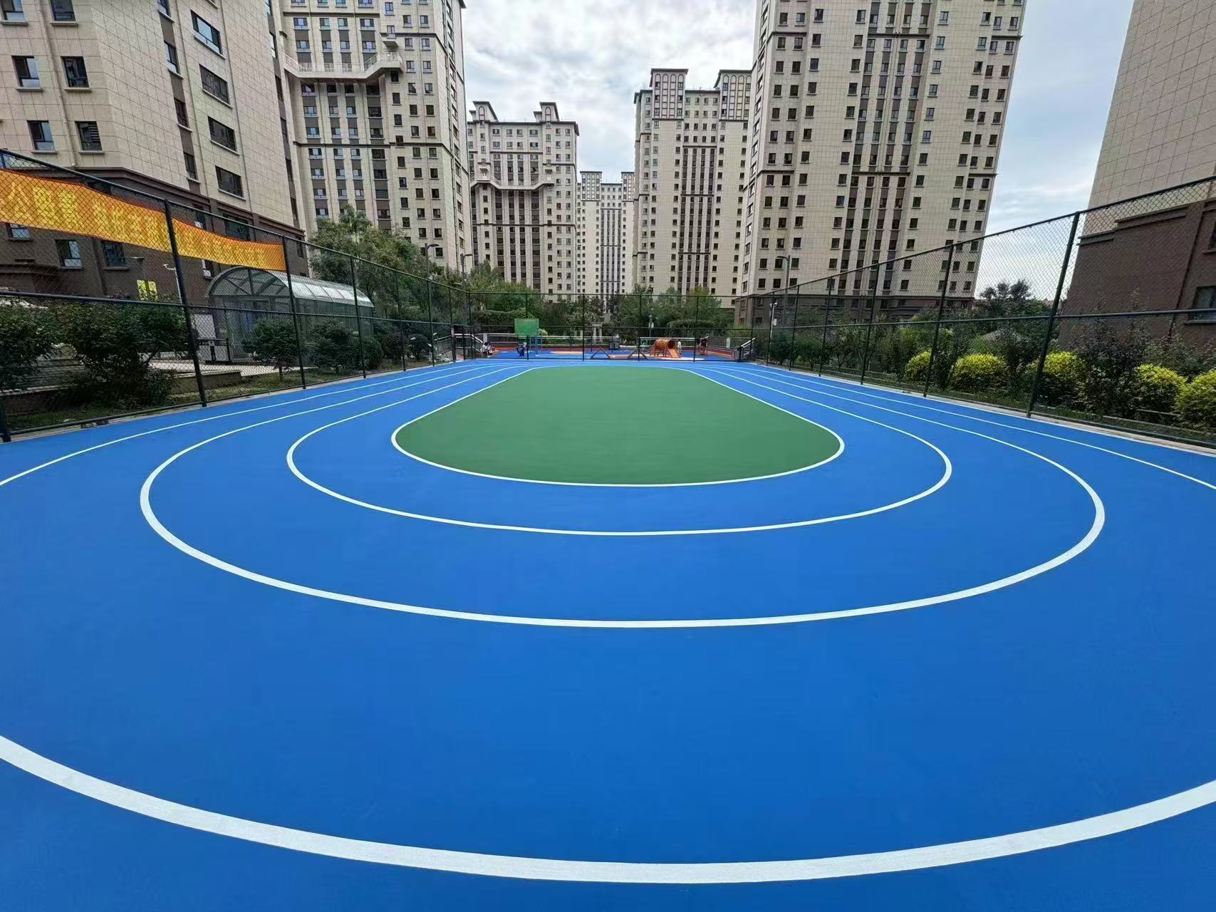 云浮市学校塑胶跑道透气型塑胶跑道 - 方案
